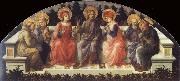 Fra Filippo Lippi Seven Saints oil painting artist